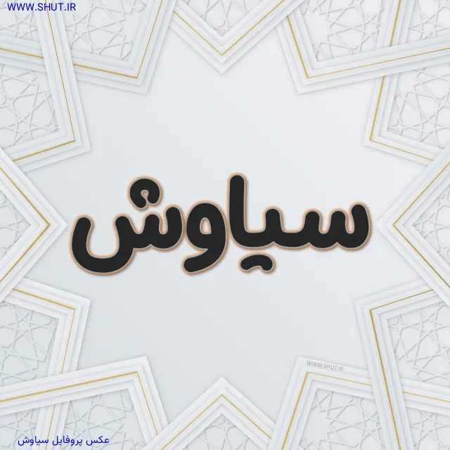 عکس پروفایل سیاوش