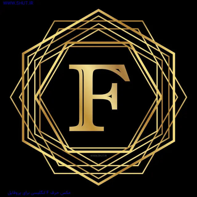 عکس حرف F انگلیسی برای پروفایل
