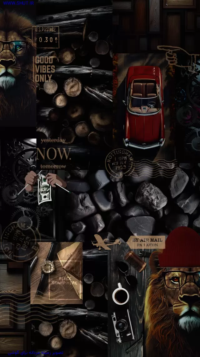 تصویر زمینه مردانه سنگین