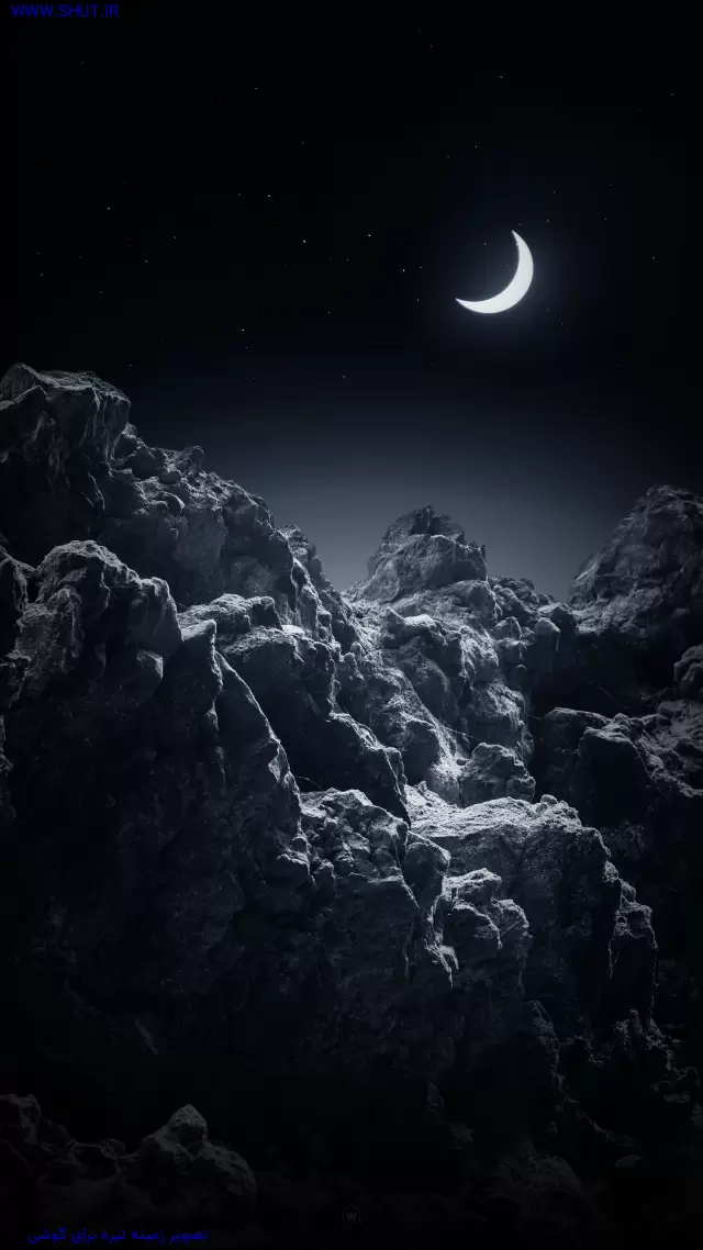 تصویر زمینه تیره برای گوشی