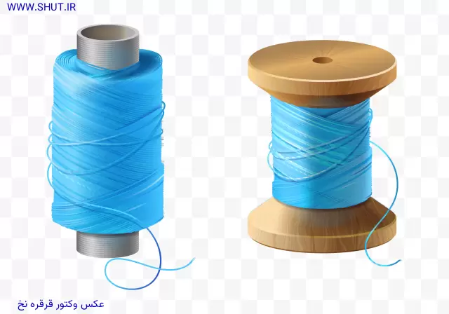 عکس وکتور قرقره نخ