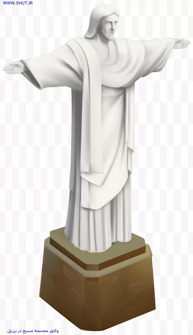 وکتور مجسمه مسیح در برزیل