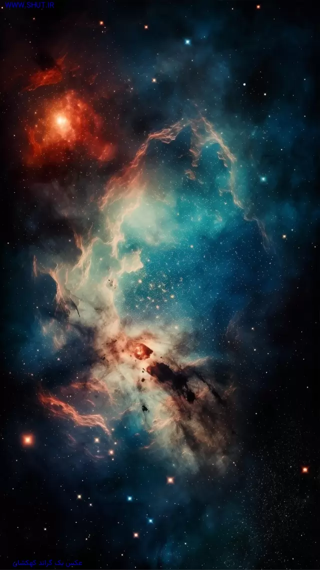 عکس بک گراند کهکشان