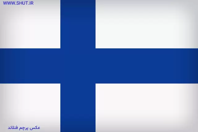 عکس پرچم فنلاند