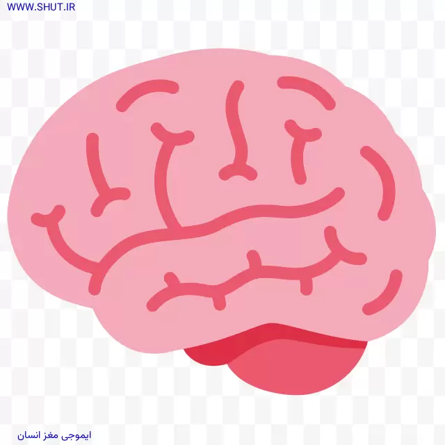 ایموجی مغز انسان