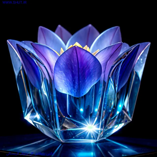  عکس گل نیلوفر آبی برای بک گراند