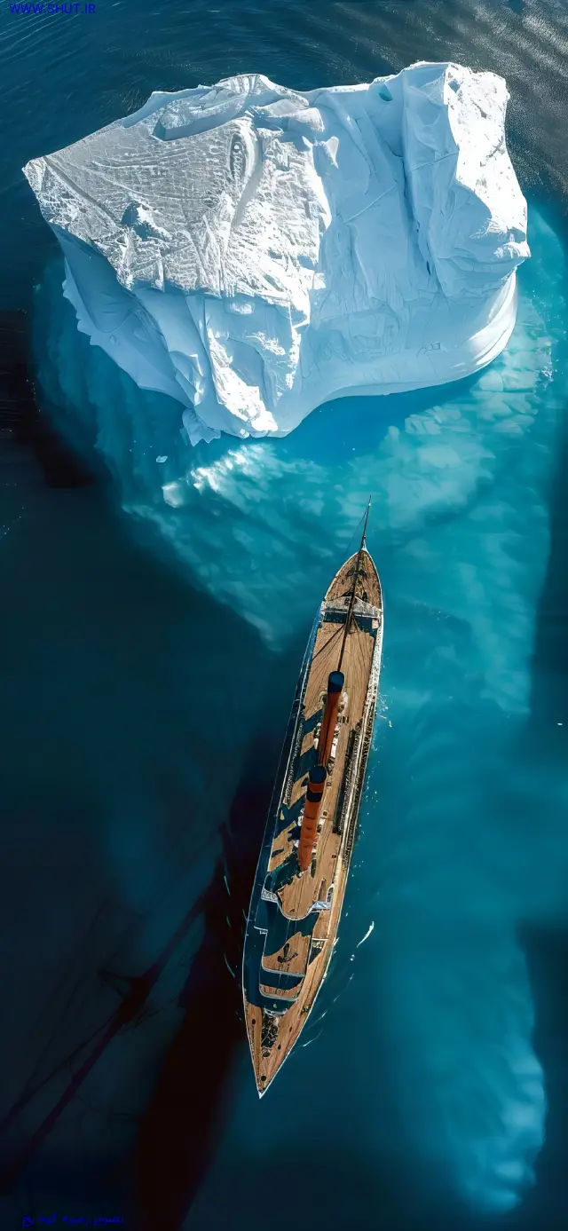 تصویر زمینه کوه یخ