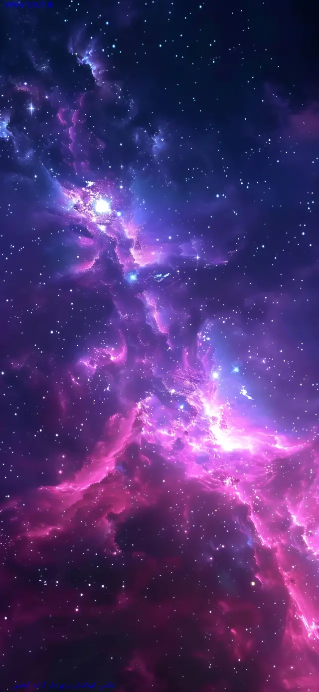 عکس کهکشان برای بک گراند گوشی 
