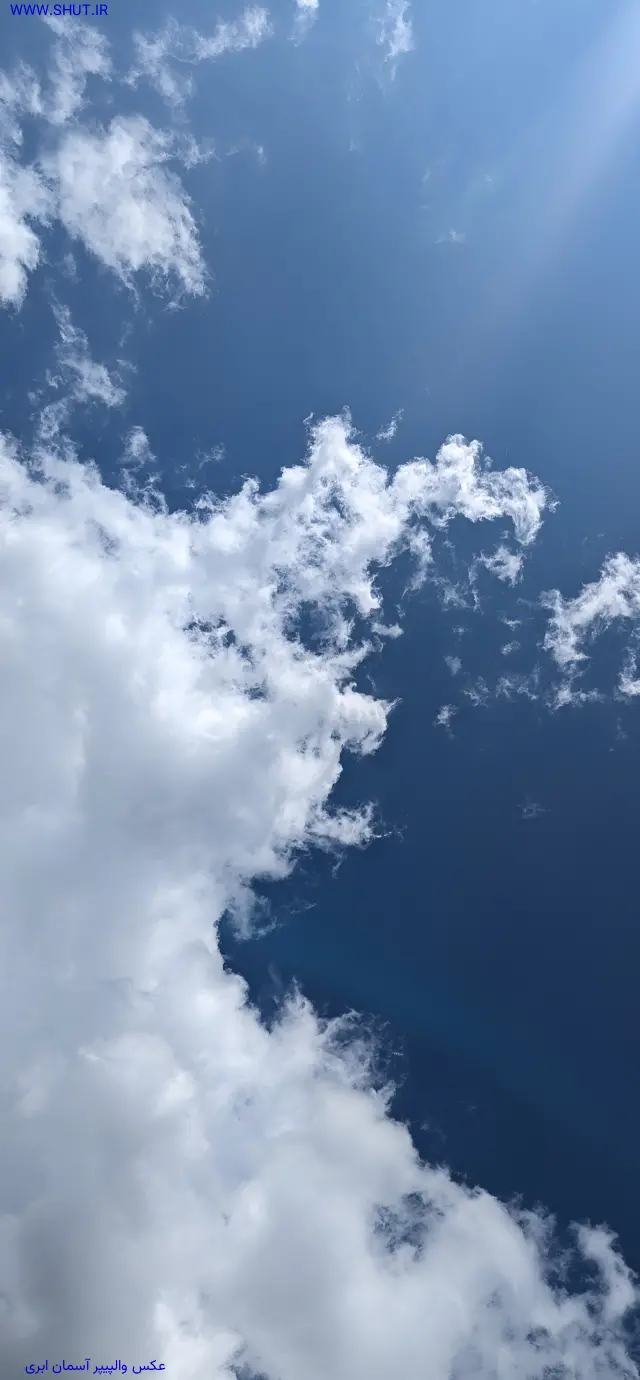 عکس والپیپر آسمان ابری