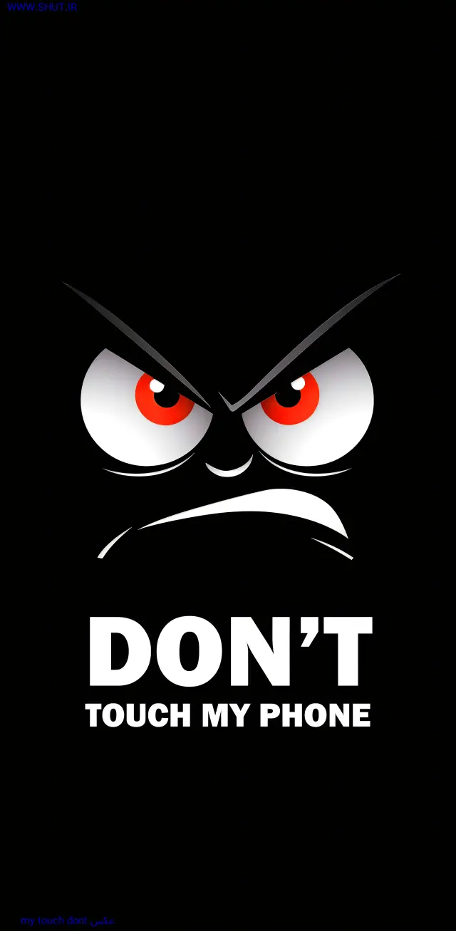 عکس dont touch my phone