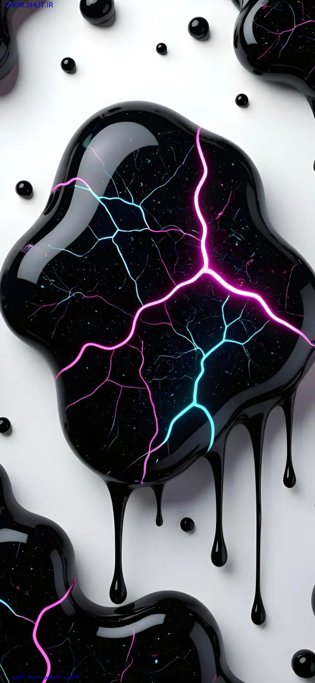 عکس تصویر زمینه نئون