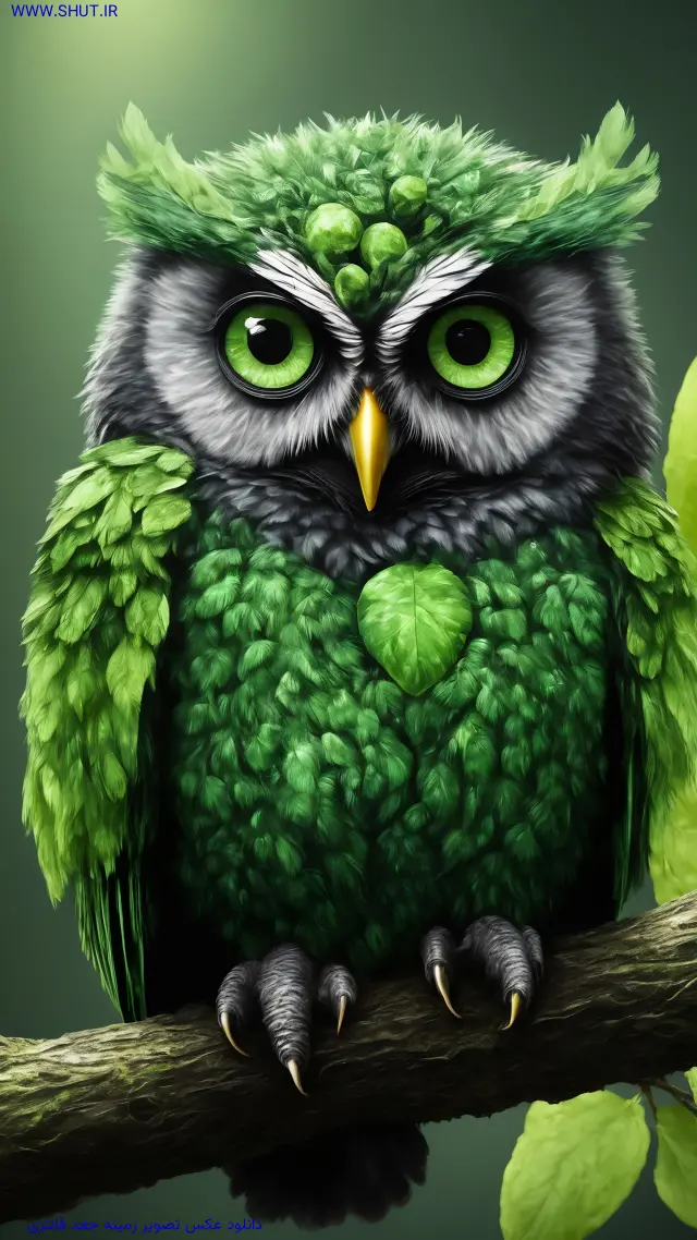 دانلود عکس تصویر زمینه جغد فانتزی