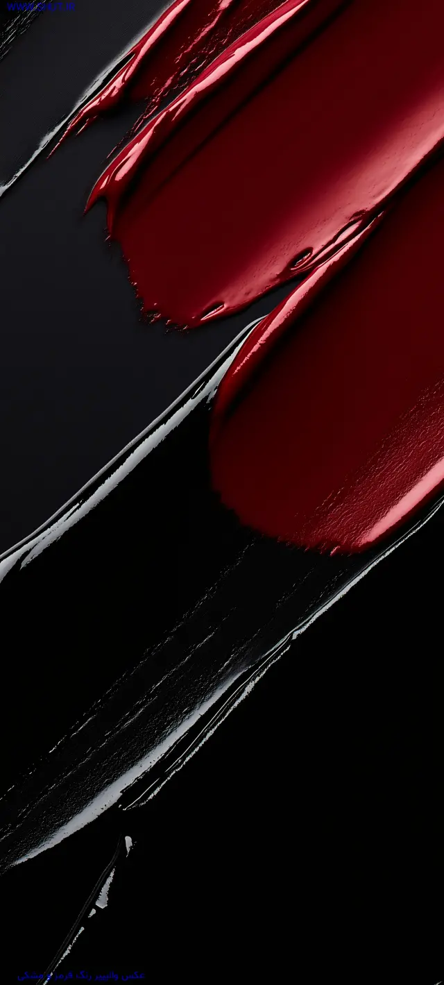 عکس والپیپر رنگ قرمز و مشکی
