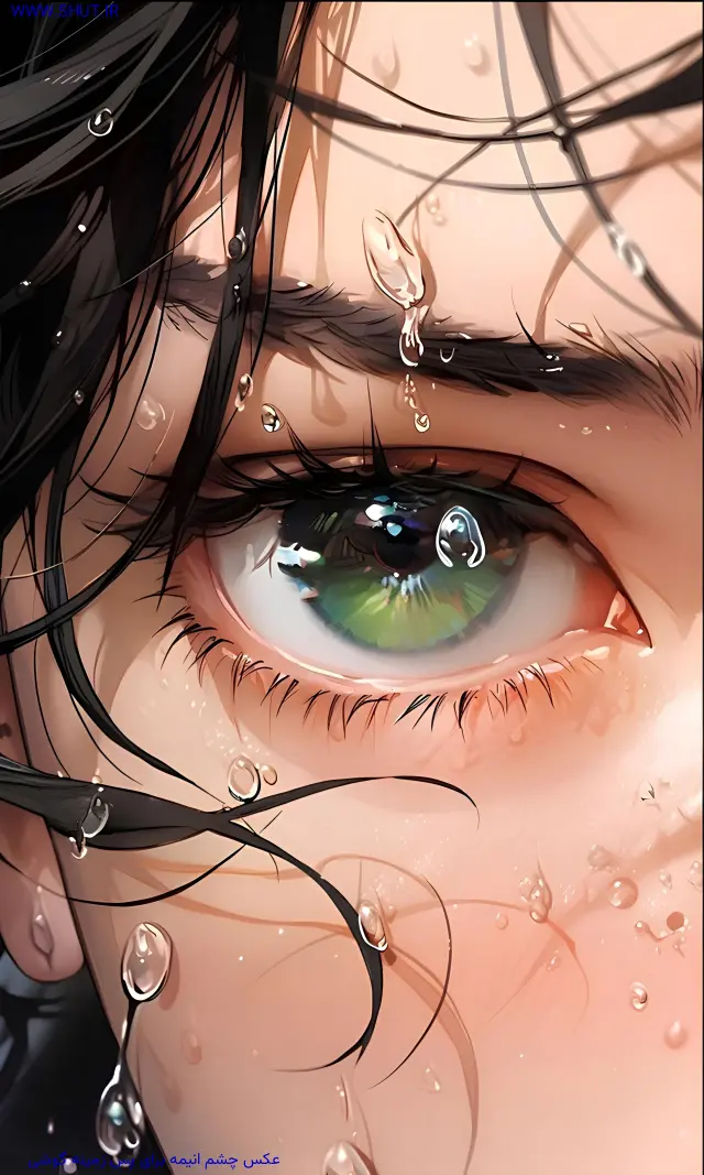 عکس چشم انیمه برای پس زمینه گوشی