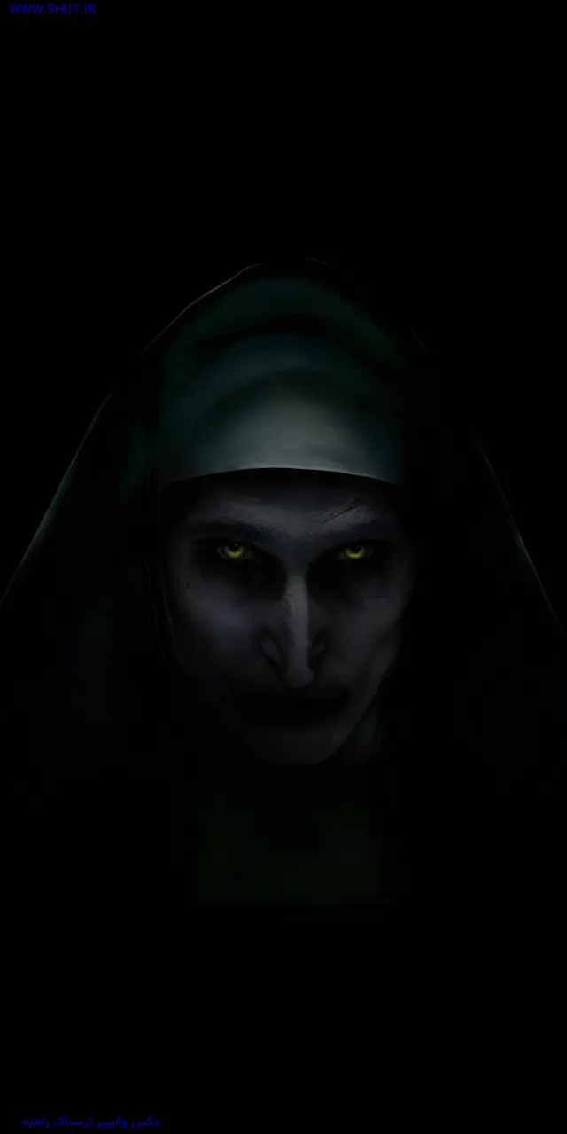 عکس والپیپر ترسناک راهبه