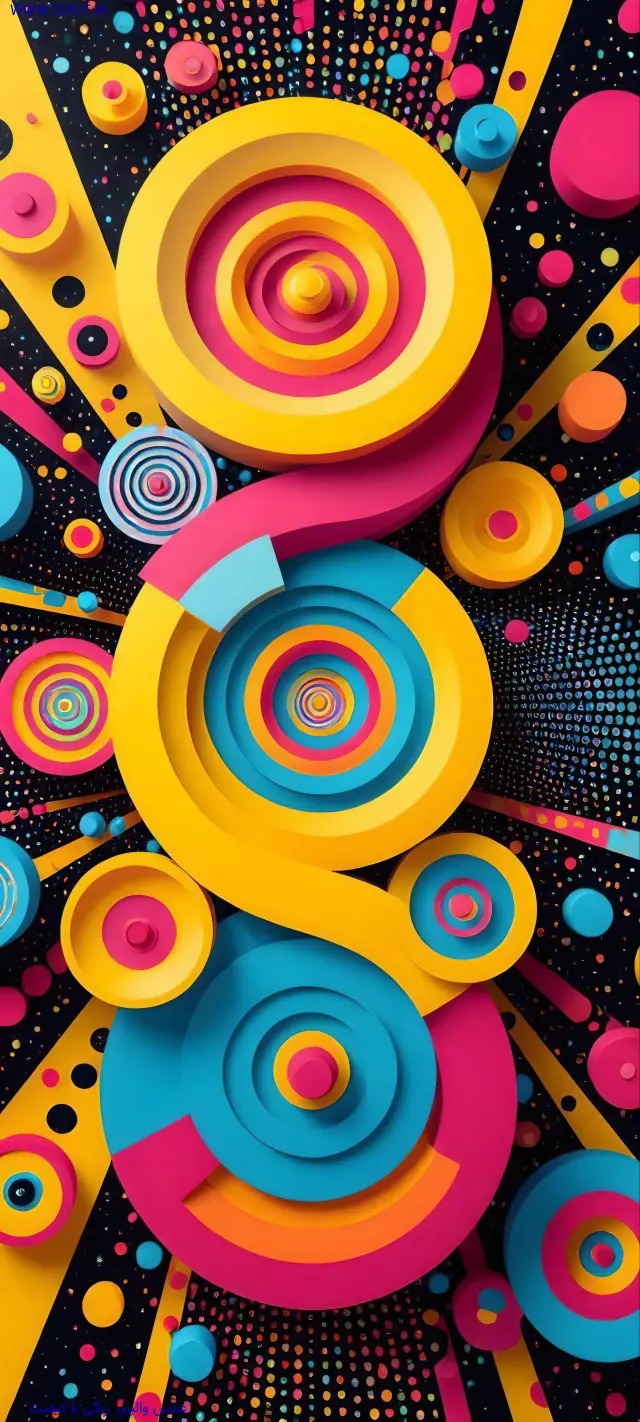 عکس والپیپر رنگی با کیفیت 8K