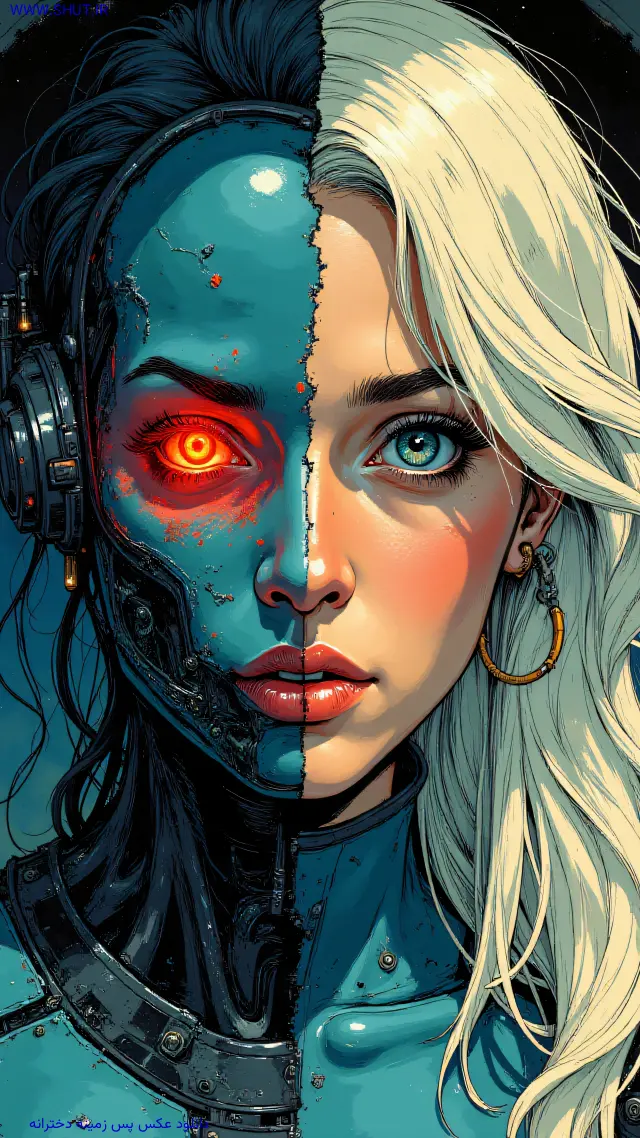  تصویر زمینه دخترانه خفن 16K