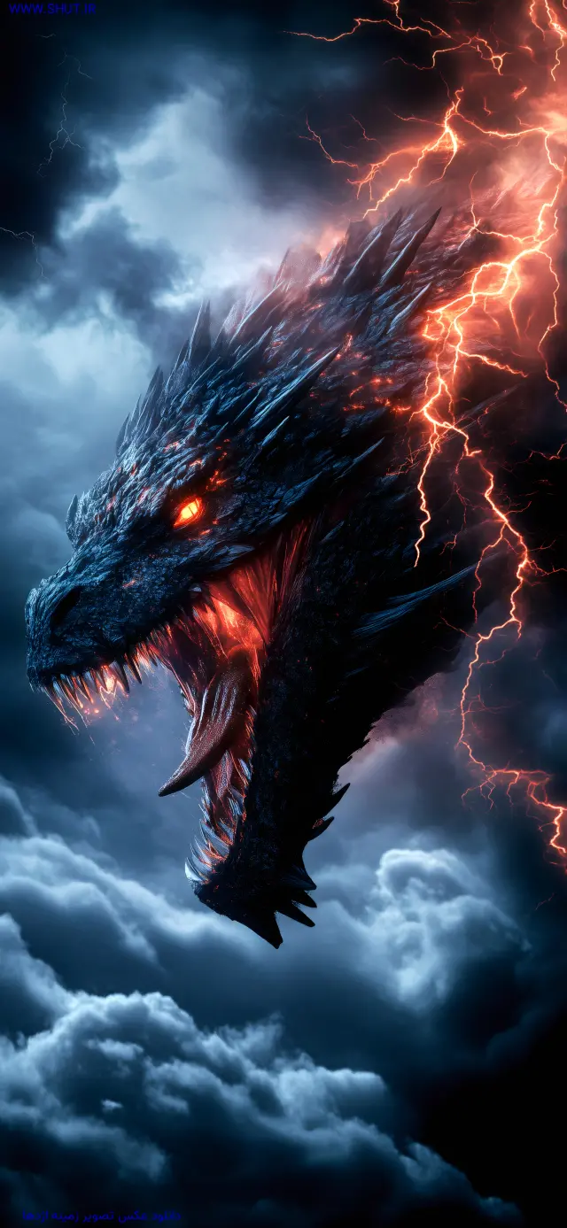  عکس اژدها برای تصویر زمینه