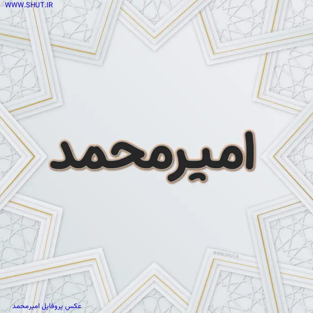 عکس پروفایل امیرمحمد