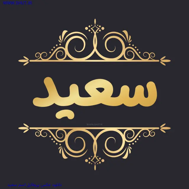 دانلود عکس پروفایل اسم سعید