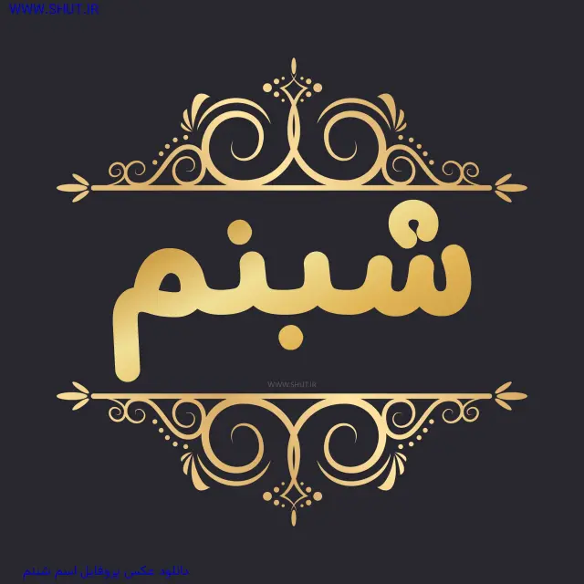 دانلود عکس پروفایل اسم شبنم