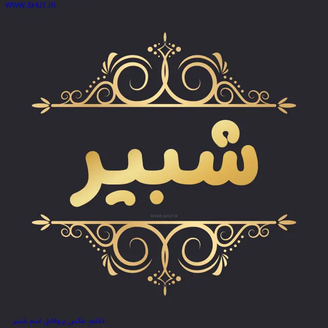 دانلود عکس پروفایل اسم شبیر