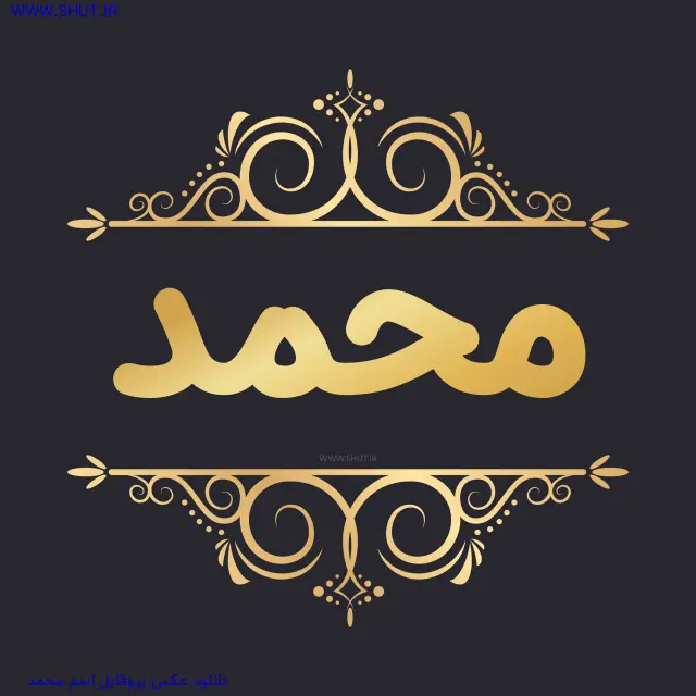 دانلود عکس پروفایل اسم محمد