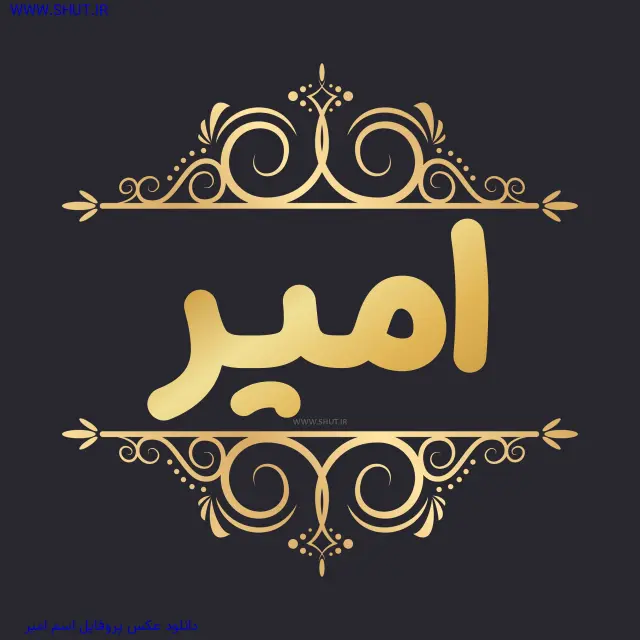 دانلود عکس پروفایل اسم امیر