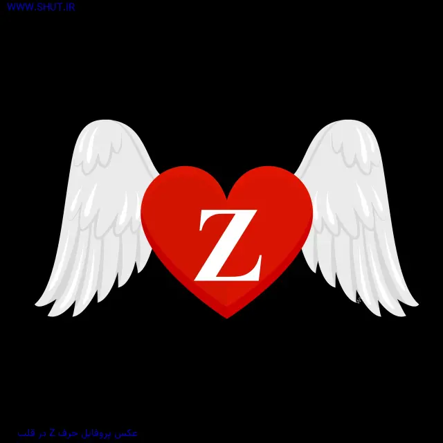 عکس پروفایل حرف Z در قلب