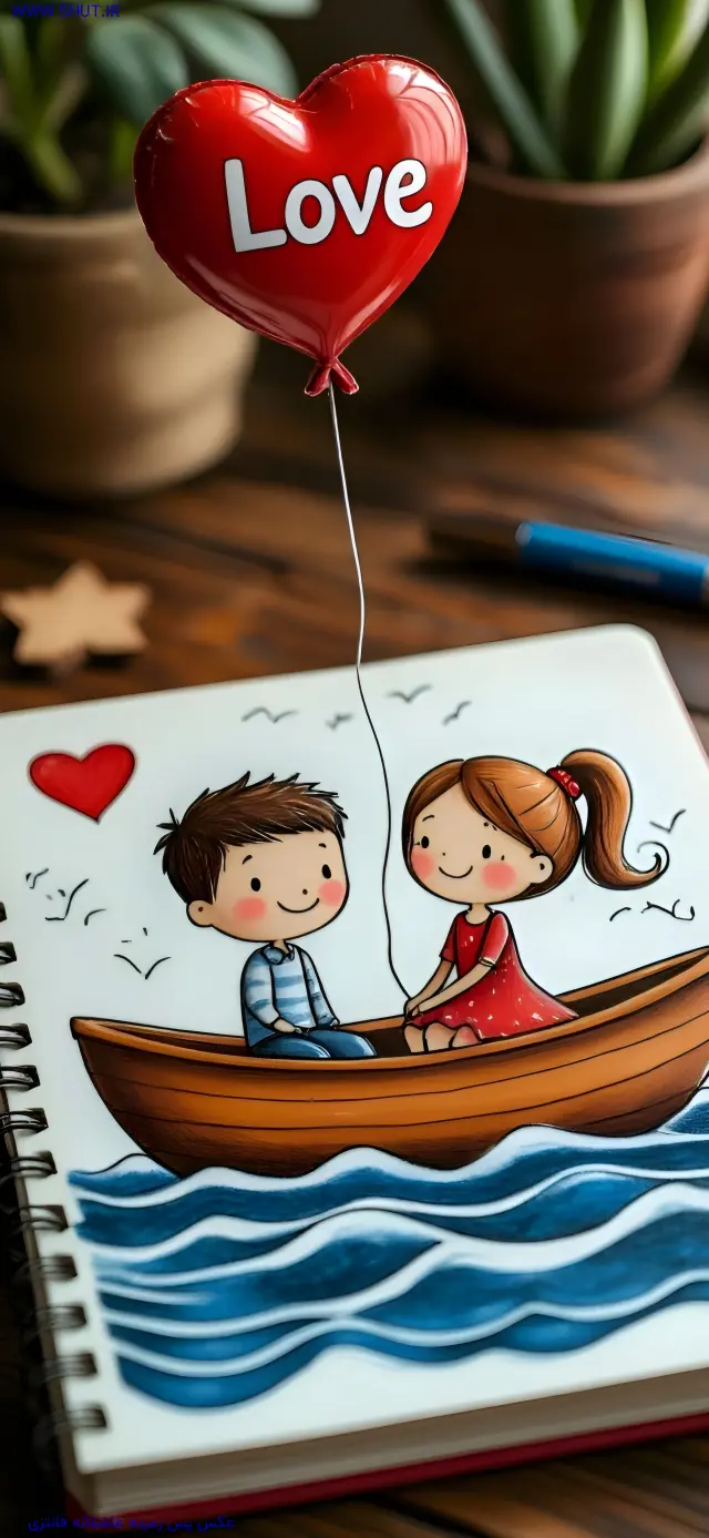 عکس پس زمینه عاشقانه فانتزی