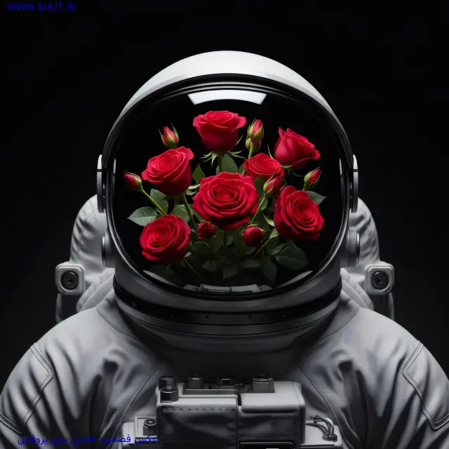 عکس فضانورد فانتزی برای پروفایل