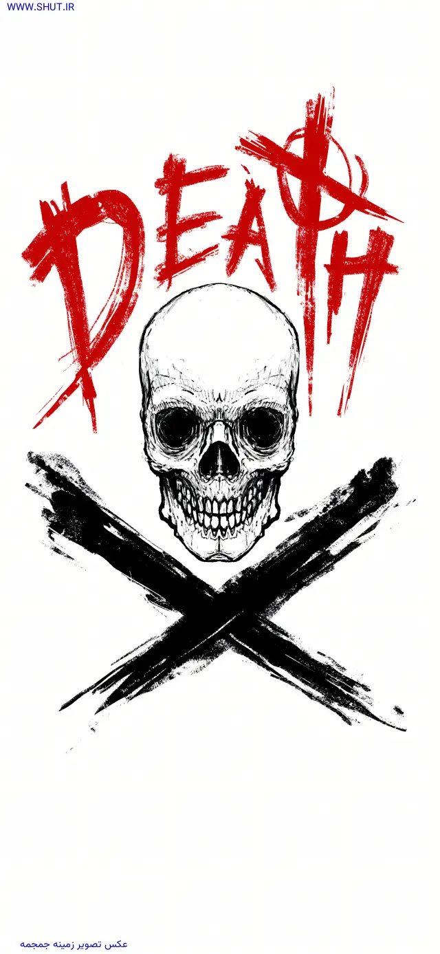 عکس تصویر زمینه جمجمه death