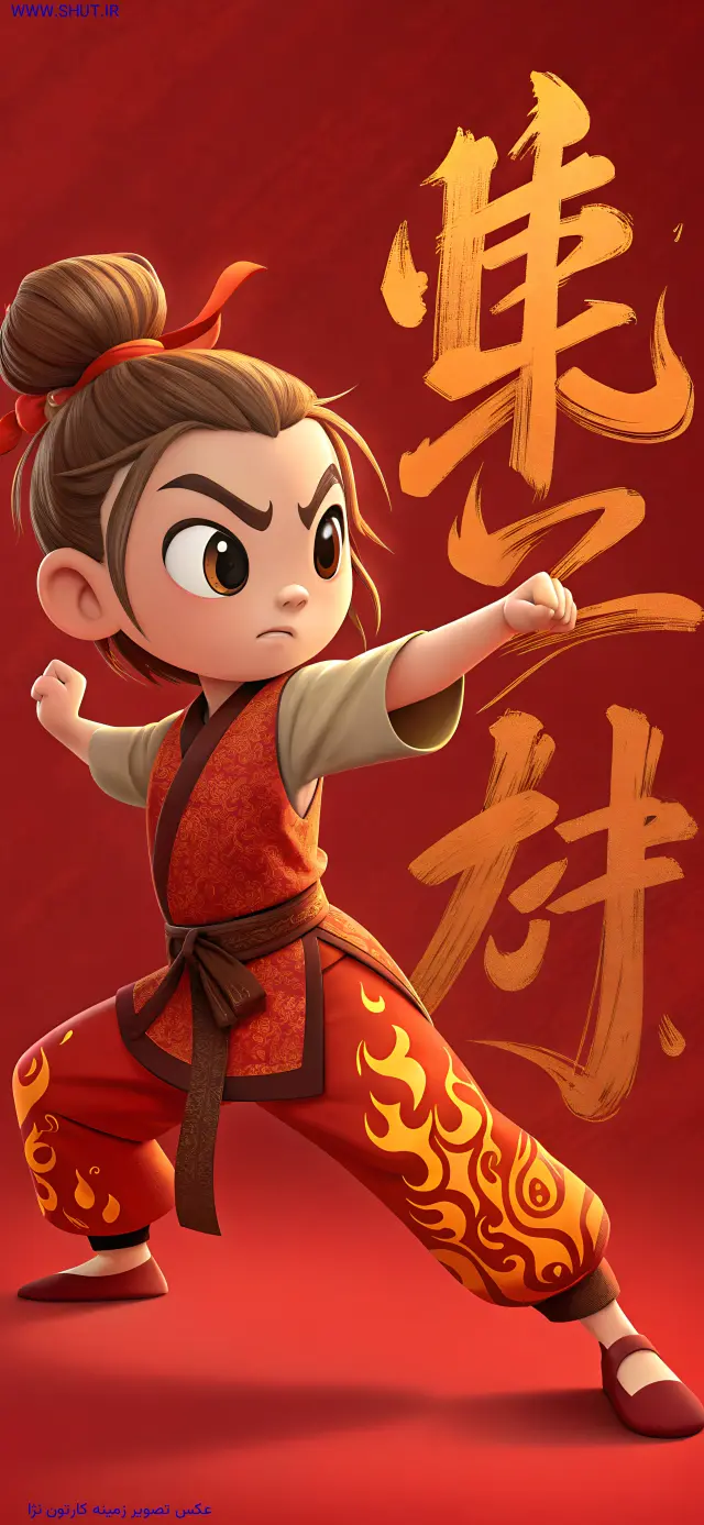 عکس تصویر زمینه کارتون نژا