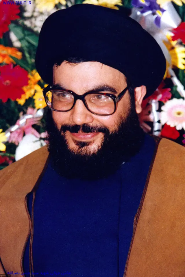 عکس جوانی شهید سید حسن نصرالله