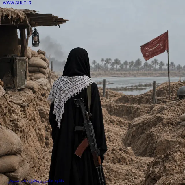 دانلود عکس پروفایل دختر بسیجی