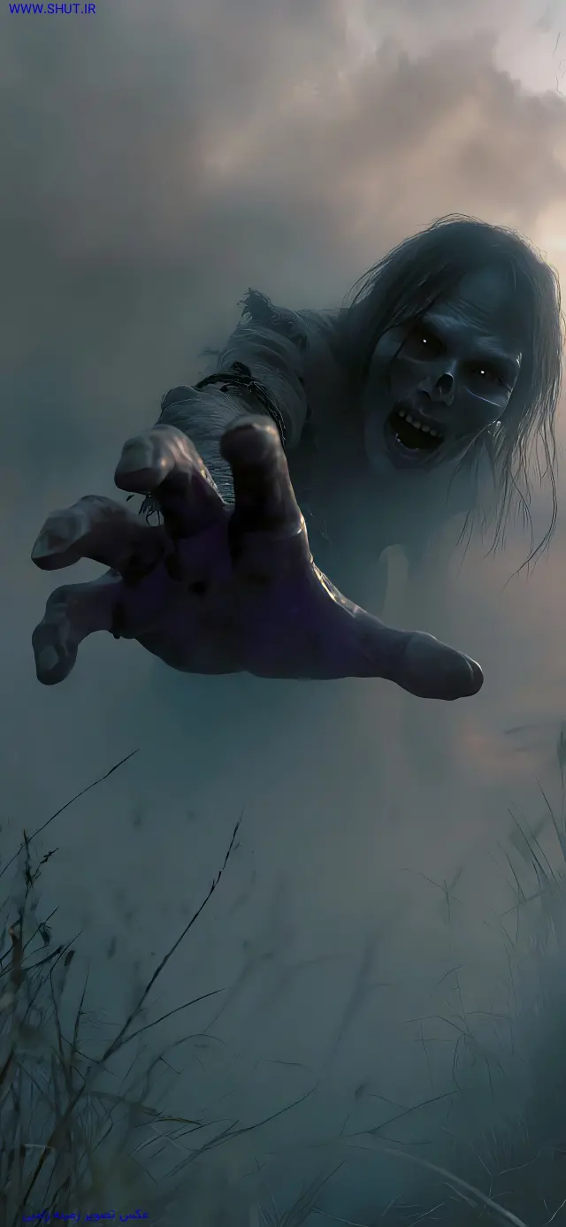 عکس تصویر زمینه زامبی