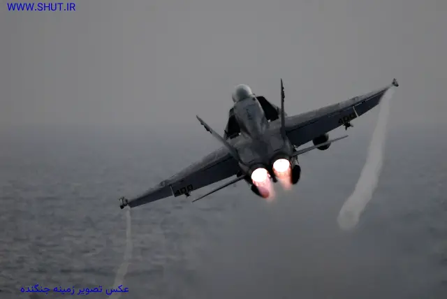 عکس تصویر زمینه جنگنده f18