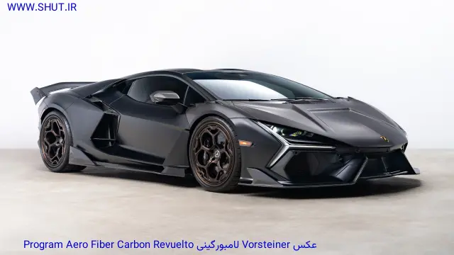 عکس لامبورگینی Vorsteiner Revuelto Carbon Fiber Aero Program 2025 8K