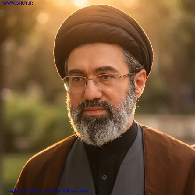 عکس آیت الله سید مجتبی خامنه ای با کیفیت