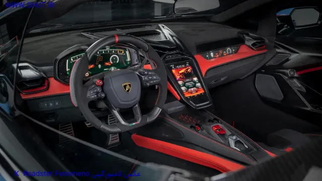 عکس لامبورگینی Fenomeno Roadster 2026 5K Interior