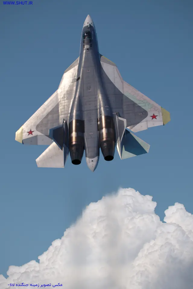 عکس تصویر زمینه جنگنده su-57