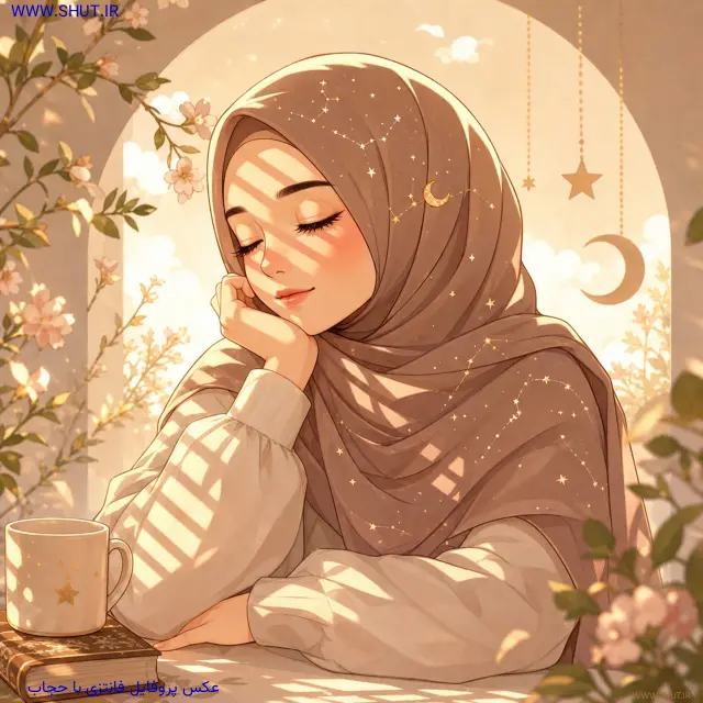 عکس پروفایل فانتزی با حجاب